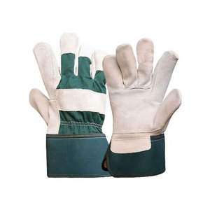 Reinforced Palm <b>Drivers</b> <b>Gloves</b> Cowhide Split and Grain Leather Best Selling for Industrial Use Heavy Duty Abrasion Resistant - Product Image 2