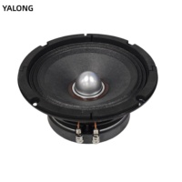 Haut-parleur de voiture de 8 pouces, haut-parleur de milieu de gamme, tête de balle, haut-parleur automobile, haute sensibilité, système audio de voiture, fabrication en usine