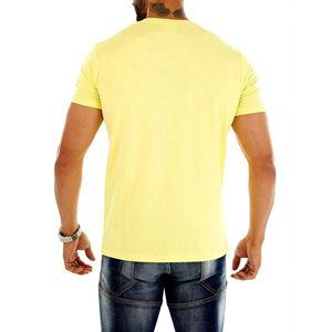 Camiseta de Hombre de Alta Calidad, 100% Algodón, Corte Regular, Estilo Urbano, Felpa Francesa con Pedrería, Logotipo Personalizado en la Parte Delantera, Manga Corta - Product Image 2