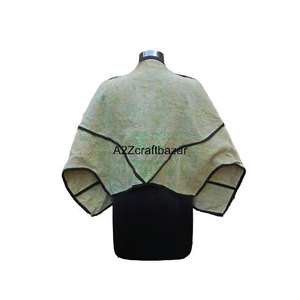 Chaqueta de Mujer Tejida a Mano, Tradicional, Vintage, Ecológica, 100% Algodón Puro, Reversible, Transpirable, de Secado Rápido, para Primavera/Invierno - Product Image 6