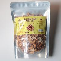 Nueces de Anacardo Orgánicas en Mitades con 99% Anacardos y 1% Sal, Tostadas Dong Phu, Cremosas y Saladas, en Bolsa con Cierre, 500g, Vietnam