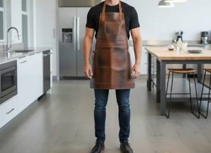 Tablier de luthier en cuir durable pour la fabrication de violons et de guitares, équipement professionnel pour atelier de réparation d'instruments LPN-0278 - Product Image 6