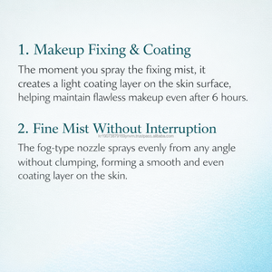 Spray Fijador de Maquillaje Mineral Coreano para el Cuidado de la Piel, Larga Duración, Marca Privada Personalizada, Esencia en Bruma para una Piel Radiante - Product Image 2