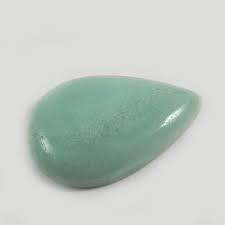 Cabochon d'aigue-marine brésilienne pour pendentif personnalisé, bague et travaux de bijouterie artisanale - Product Image 3
