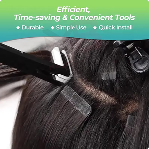 Kits de Extensiones de Cabello con Etiqueta Personalizada para Uso Comercial, Pinzas de Presión de Acero Inoxidable de Grado Quirúrgico, Herramientas MAGMA BEAUTY - Product Image 6