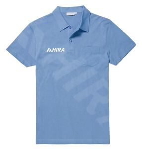 เสื้อโปโลผ้าฝ้ายระบายอากาศได้ดีสำหรับผู้ชายเสื้อลำลองแขนสั้นพิมพ์ลายสก๊อต - Product Image 3