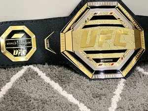 เข็มขัดแชมป์ UFC ชุบทอง หนังแท้ น้ำหนักเบา MMA สำหรับทุกเพศ อุปกรณ์ศิลปะการต่อสู้ที่ทนทาน 1 ชิ้น - Product Image 5