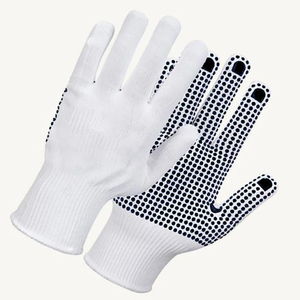 Guantes de Trabajo de Seguridad con Forro de Algodón de Alta Calidad, Diseño Nuevo, Guantes con Forro de Punto Sin Costuras de PU - Product Image 5