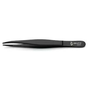 Private Label Black Lash Tweezers Fiber Tip Custom Logo Fiber Tip Volume Lash <b>Extension</b> Fiber Tip Eyelash Tweezers - Product Image 1