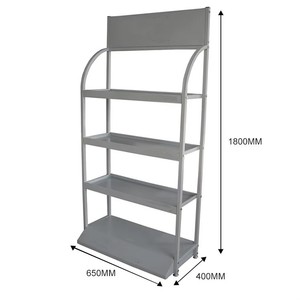 Étagères métalliques pour produits de nettoyage de carrosserie et huiles lubrifiantes pour ateliers de réparation automobile - Product Image 2