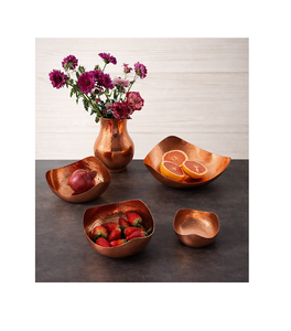 Attractive Design Stainless Steel Fruits Bowl In Copper Color Home And Hotel Tableware Serving Chocolate Bowl - Product Image 1