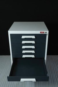 Industrial Mobile <b>Tool</b> Cabinet Trolley with 7 Drawers, Heavy Duty Worktop, Lockable and Customizable Workshop Organization - Product Image 4