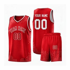 Uniformes de Baloncesto Personalizados al por Mayor, Camisetas de Baloncesto de Poliéster de Secado Rápido y Transpirables con Logotipo Personalizado - Product Image 2