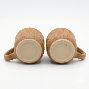 Taza de Café de Madera de Alta Calidad, Taza de Té Rústica Hecha a Mano, Vajilla Personalizada, Diseño Vintage de Madera Sintética, Madera de Teca FSC 100% - Product Image 4
