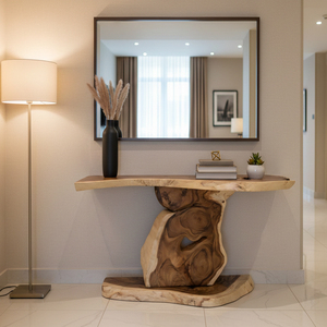 Interior Accent Modern Eco-Friendly Durable Solid Suar Wood <b>Console</b> <b>Table</b> Niwara Bisoepo Propinsi Jawa Tengah <b>for</b> Living Room - Product Image 4