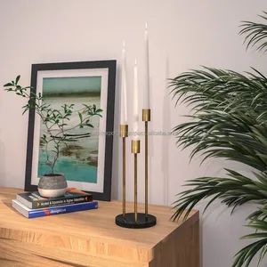 Candelabro de Metal Hecho a Mano de Lujo para un Estilo de Hogar Premium, Decoración Elegante para Decoración y Eventos, Hecho a Mano por Zahid Exports India - Product Image 3