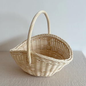 Handwoven rattan picnic basket <b>hamper</b> best discount natural fiber baskets <b>storage</b> organiser <b>hampers</b> - Product Image 5