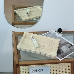 <b>Cheap</b> Marble <b>Vanity</b> Organizer Tray for Makeup, Skincare Products, Perfumes and Bathroom Accessories By AALIYAN IMPEX - Product Image 3