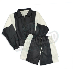 High Impact Top Quality <b>Men</b> Two Piece Short Set Streetwear <b>Mens</b> 3m Reflective Windbreaker Jacket Tracksuit for <b>Men</b> Summer Set - Product Image 6