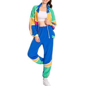 Conjunto de Pantalones Cortos y Chaqueta Cortavientos Personalizada para Hombre, Ropa de Verano, Chándal Corto, Conjunto Informal Personalizado con Parches - Product Image 1