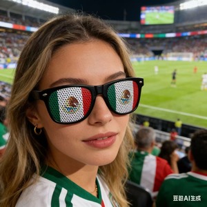 Gafas de Sol Cuadradas Impermeables con Bandera de País para Fanáticos del Fútbol, con Logotipo Personalizado Pintado, para Fiestas Navideñas - Product Image 5