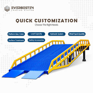 Rampa Industrial para <span class=keywords><strong>Carga</strong></span> y Descarga <span class=keywords><strong>de</strong></span> Montacargas |   Plataforma Móvil <span class=keywords><strong>de</strong></span> <span class=keywords><strong>Carga</strong></span> para Uso Logístico en Almacenes - Product Image 2