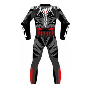 Windproof <b>Fire</b> Resistant Leather Racing Suit Breathable Quick Dry Unisex Adult Full Sleeve Summer Racing Wear - Product Image 3