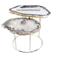 Tables en résine époxy de luxe en promotion, tables rectangulaires pour salon, tables basses modernes en bois de luxe