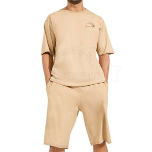 Conjunto de Pantalones Cortos para Hombre, 100% Algodón, Tela Suave y Transpirable, Ligero y Elegante para el Verano - Product Image 4