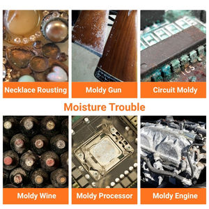 ซิลิกาเจลสีส้ม 2 กก. เม็ดดูดความชื้นพร้อมสารบ่งชี้สี ดูดซับความชื้นสูง สำหรับอุปกรณ์อิเล็กทรอนิกส์ กล้องถ่ายรูป เครื่องประดับ และการจัดเก็บ - Product Image 3