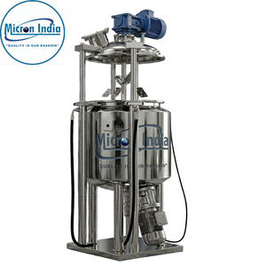 Tanque Mezclador de Acero Inoxidable Totalmente Automático para la Fabricación de Ungüentos, Agitador para Mezclar Crema Cosmética, Equipo de Sistema de Mezcla Uniforme - Product Image 3