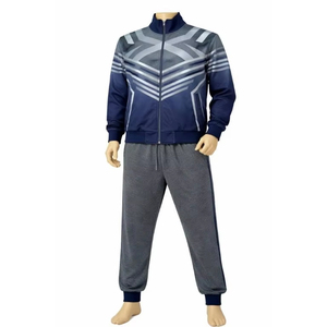 ชุดวอร์มแบบสลิมฟิตสำหรับออกกำลังกาย พิมพ์ลายโลโก้ตามสั่ง ขายส่ง - Product Image 1