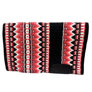 Couverture de selle en laine de qualité supérieure, faite à la main, pour l'équitation en ranch et le barrel racing - Product Image 2