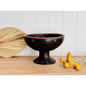 ชามผลไม้ไม้มะม่วงทำมือฝังมุก |   โมราบาดาบัด - Product Image 4