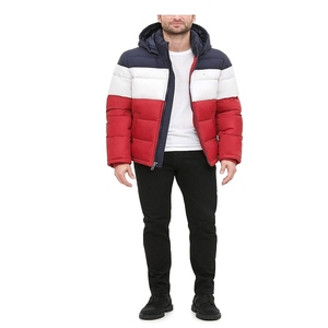 Custom Design Winter <b>Warm</b> Thick Bomber Down Puffer <b>Jacket</b> for Men - Product Image 4