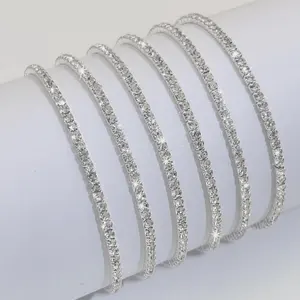 Bracelet en argent sterling plaqué rhodium unisexe pour femmes et hommes, diamant cultivé en laboratoire IGI, zircone cubique, argent pur 925 - Product Image 4