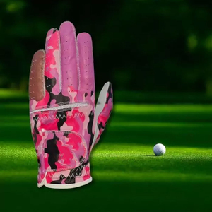 Nouvelles gants de golf professionnels au design innovant, respirants, confortables, avec sangle de poignet réglable, en peau de mouton, personnalisables avec logo imprimé - Product Image 5