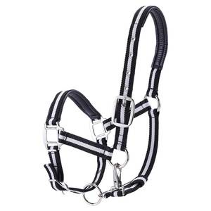 Nuevas llegadas: Cabestros para caballos con hebilla ajustable, de nailon y cuero, de la mejor calidad, cómodos, ligeros, duraderos y resistentes. - Product Image 1