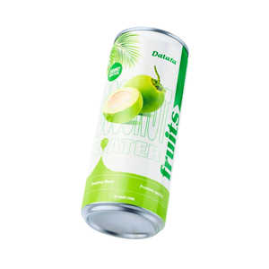 Bebida de agua de coco fresca en lata de 330 ml, OEM/ODM, 24 meses de duración, marca privada, jugo de frutas y verduras, Vietnam - Product Image 6