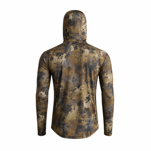 Sudadera con Capucha de Camuflaje para Hombre y Mujer, para Caza, Pesca, Táctica, Manga Larga, Protección UPF - Product Image 1