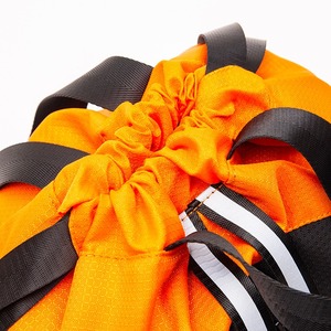 Sac à dos orange avec cordon de serrage, sac à dos de fitness pour l'extérieur, sac de basket-ball simple, sac de loisirs - Product Image 5