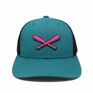 Unisex Casual Trucker Hats Custom Woven <b>Patch</b> Trucker Caps Fashionable Plain Mesh <b>Back</b> Plastic Closure Outdoor Directly Vietnam - Product Image 1