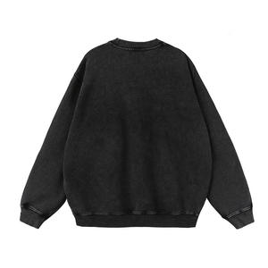 Sweat-shirt à capuche populaire en molleton de coton pur, coupe classique, unisexe, séchage rapide, respirant, coupe-vent, écologique - Product Image 6