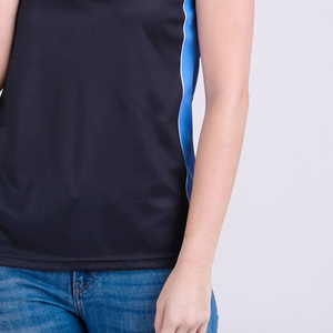 เสื้อโปโลสไตล์ใหม่ขายส่งสำหรับผู้หญิง เสื้อโปโลลำลองคุณภาพสูงแบบสกรีนลาย พร้อมโลโก้สั่งทำ - Product Image 4