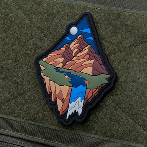 Custom Soft PVC Rubber <b>Patch</b> Hook And Loop <b>Morale</b> <b>Patch</b> Factory Direct Wholesale Price - Product Image 3
