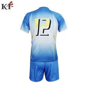 Vêtements de cheerleaders pour hommes sur mesure en gros, uniforme noir, rouge, orange métallique, bleu clair, tissu brillant foncé, KEVEN IMPEX - Product Image 3