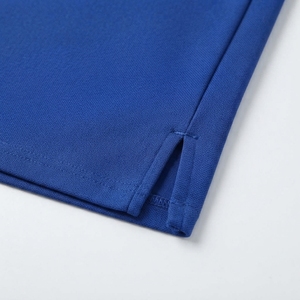 Chemise Urbaine Unisexe en Tricot à Manches Courtes, Col Classique, Style Minimaliste, Décontractée, Streetwear, Anti-Plis, Séchage Rapide, Respirante - Product Image 5