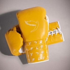 Guantes de Boxeo Profesionales RTS Grises, Ligeros, Transpirables, con Cierre de Cordones, de Cuero, para Adultos, OEM, para Entrenamiento - Product Image 5
