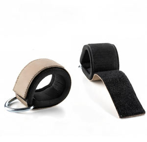 Sangles de cheville en néoprène pour entraînements de gym, fessiers, jambes, musculation, avec anneaux en D, protège-chevilles, ceinture de protection pour la musculation - Product Image 4