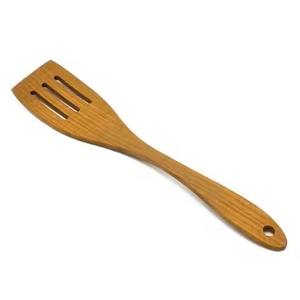 Cuillère de service élégante en bois, faite à la main, ustensile de cuisine naturel, idéal pour servir la soupe, le riz, la salade, parfait pour la salle à manger et les restaurants - Product Image 4